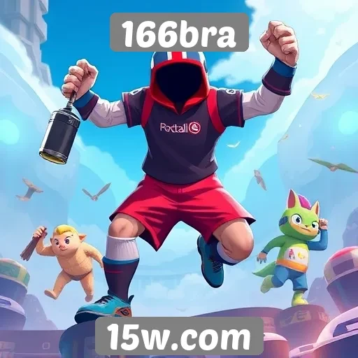 Jogos populares no site 166bra para 2025