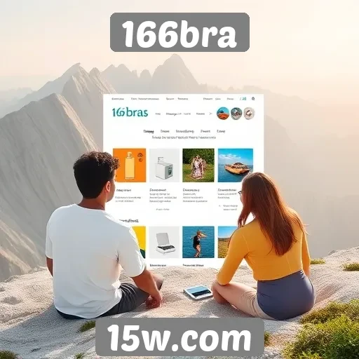 Experiência do usuário na navegação do site 166bra